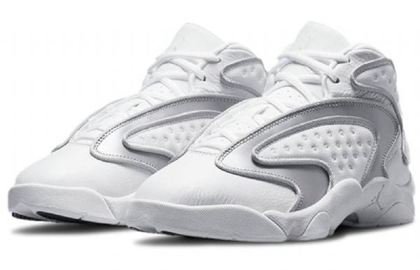 Nike Air Jordan Og Retro Basketball Sko Til Damer Hvid Sølv
