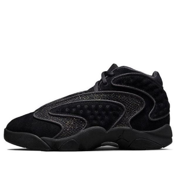 Nike Air Jordan Og Retro Basketball Sko Til Damer Sort Guld