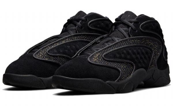 Nike Air Jordan Og Retro Basketball Sko Til Damer Sort Guld
