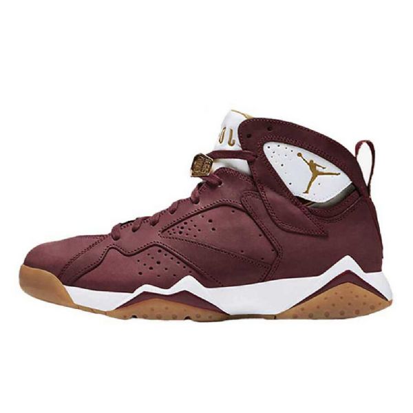 Nike Air Jordan 7 Cigar Sko Til Mænd Burgundy