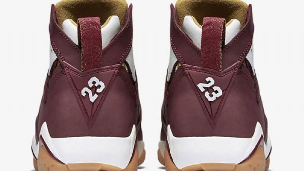 Nike Air Jordan 7 Cigar Sko Til Mænd Burgundy