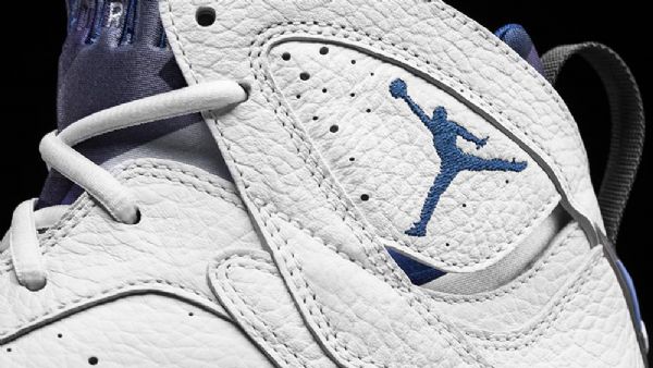 Nike Air Jordan 7 Franske Sko Til Mænd Hvid Blå