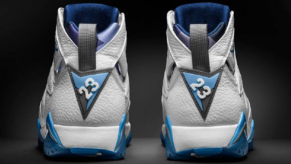 Nike Air Jordan 7 Franske Sko Til Mænd Hvid Blå