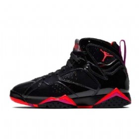 Nike Air Jordan 7 Gloss Sko Til Damer Sort