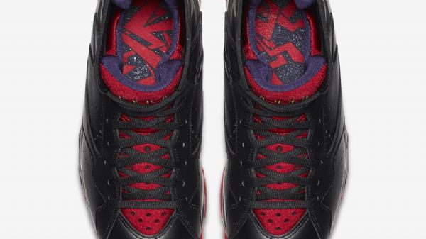 Nike Air Jordan 7 Marvin The Martian Sko Til Mænd Sort Rød