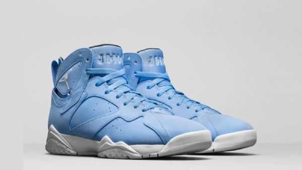 Nike Air Jordan 7 Pantone Sko Til Mænd Blå