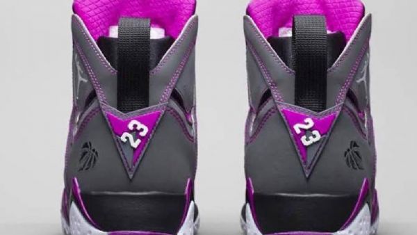 Nike Air Jordan 7 Piger Fuschia Force Sko Til Mænd Grå