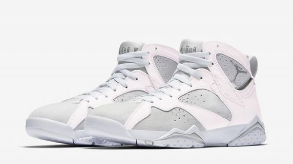 Nike Air Jordan 7 Pure Money Sko Til Mænd Lyserød
