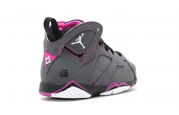 Nike Air Jordan 7 Retro Basketball Sko Til Børn Grå