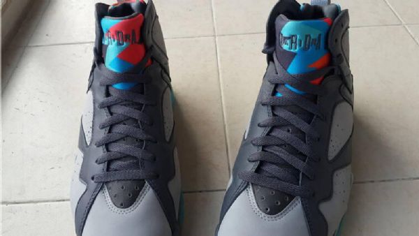 Nike Air Jordan 7 Retro Bobcats Sko Til Mænd Grå