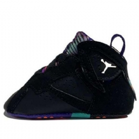 Nike Air Jordan 7 Retro Sko Til Børn Sort