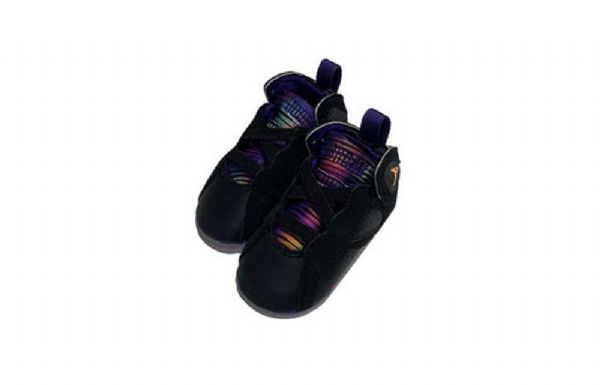 Nike Air Jordan 7 Retro Sko Til Børn Sort