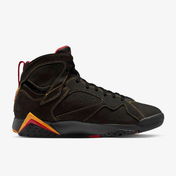 Nike Air Jordan 7 Retro Sko Til Mænd Sort Rød