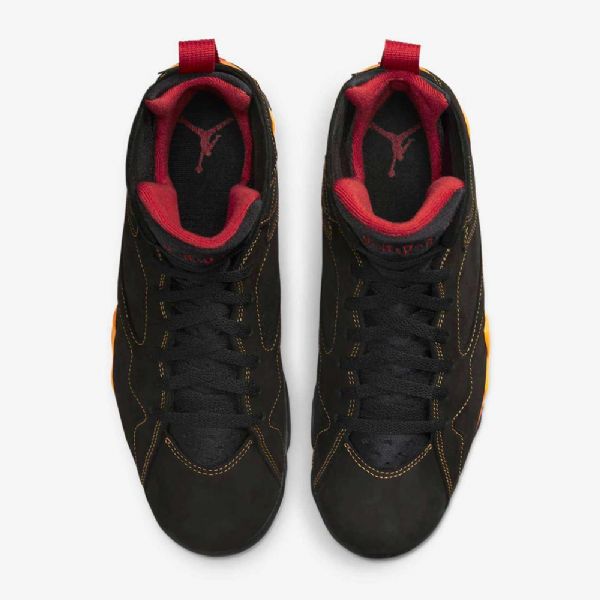 Nike Air Jordan 7 Retro Sko Til Mænd Sort Rød