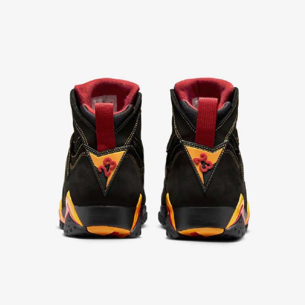 Nike Air Jordan 7 Retro Sko Til Mænd Sort Rød