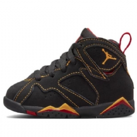 Nike Air Jordan 7 Retro Td Sko Til Børn Hvid