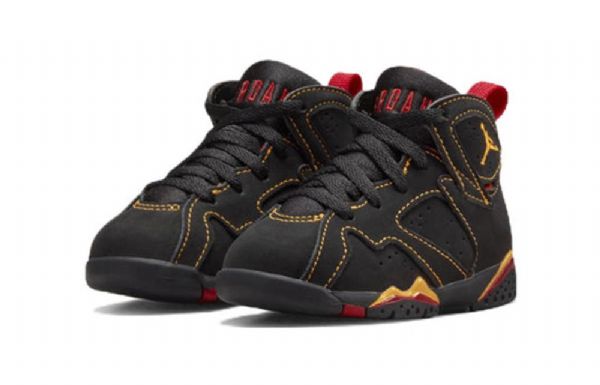 Nike Air Jordan 7 Retro Td Sko Til Børn Hvid