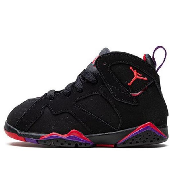 Nike Air Jordan 7 Retro Td Sko Til Børn Sort