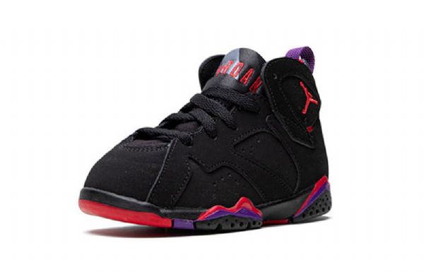 Nike Air Jordan 7 Retro Td Sko Til Børn Sort