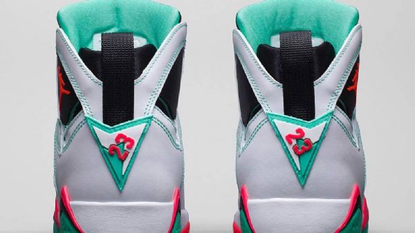 Nike Air Jordan 7 Verde Pigesko Til Mænd Grøn Grå
