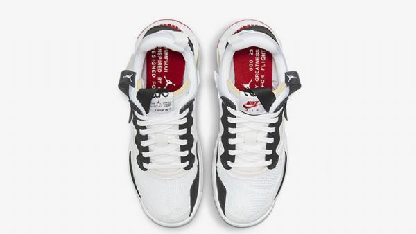 Nike Air Jordan Ma2 Four Sko Til Mænd Hvid Sort Rød