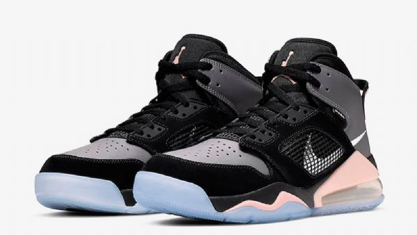 Nike Air Jordan Mars 270 Sko Til Mænd Sort Grå Lyserød