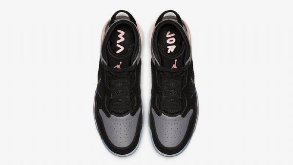 Nike Air Jordan Mars 270 Sko Til Mænd Sort Grå Lyserød