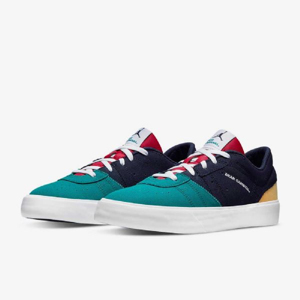 Nike Air Jordan Series .04 Sko Til Mænd Blå Guld Hvid
