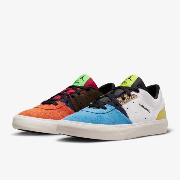 Nike Air Jordan Series .06 Sko Til Mænd Blå Hvid Sort