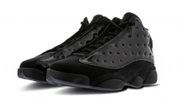 Nike Air Jordan 13 Cap Og Kjolesko Til Mænd Sort