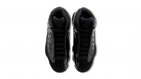 Nike Air Jordan 13 Cap Og Kjolesko Til Mænd Sort