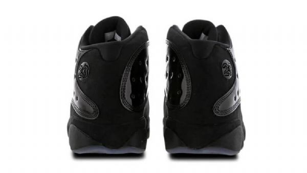 Nike Air Jordan 13 Cap Og Kjolesko Til Mænd Sort