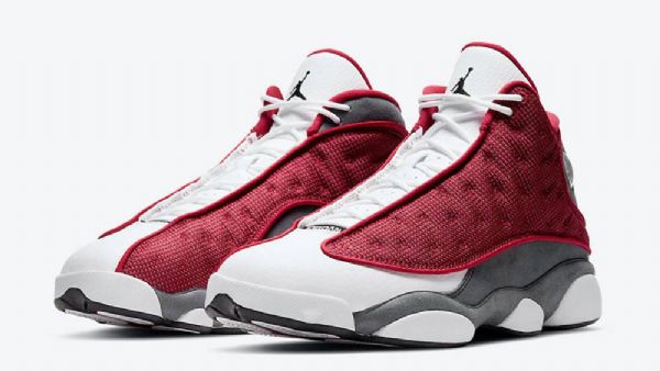 Nike Air Jordan 13 Flint Sko Til Mænd Bourgogne