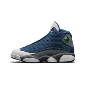 Nike Air Jordan 13 Flint Sko Til Mænd Marineblå