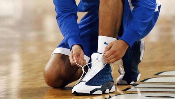 Nike Air Jordan 13 Flint Sko Til Mænd Marineblå