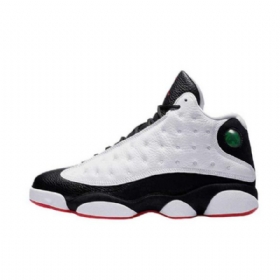 Nike Air Jordan 13 He Got Game Sko Til Mænd Hvid Sort