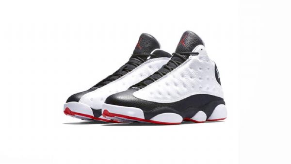 Nike Air Jordan 13 He Got Game Sko Til Mænd Hvid Sort