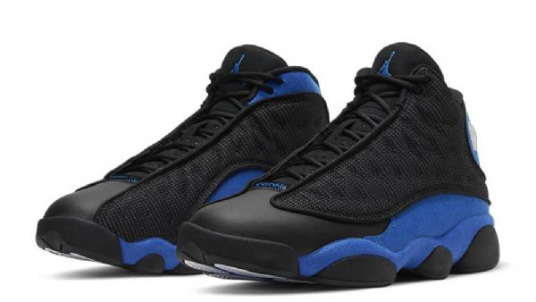 Nike Air Jordan 13 Hyper Royal Sko Til Mænd Sort Blå