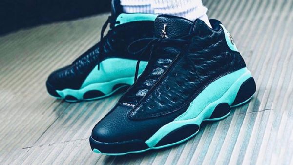 Nike Air Jordan 13 Island Sko Til Mænd Grøn