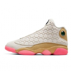 Nike Air Jordan 13 Kinesisk Nytår Blege Elfenben Sko Til Mænd Khaki
