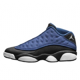 Nike Air Jordan 13 Low Tops Brave Sko Til Mænd Blå