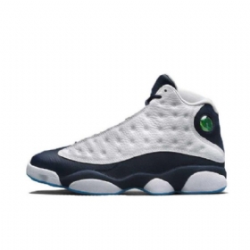 Nike Air Jordan 13 Obsidian Sko Til Mænd Mørkeblå Hvid