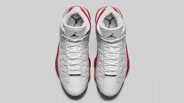 Nike Air Jordan 13 Og Sko Til Mænd Hvid Rød
