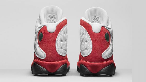 Nike Air Jordan 13 Og Sko Til Mænd Hvid Rød