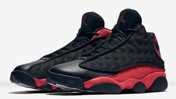 Nike Air Jordan 13 Playoffs 2017 Sko Til Mænd Sort Rød