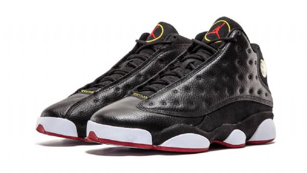 Nike Air Jordan 13 Playoffs Sko Til Damer Sort