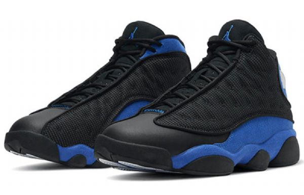 Nike Air Jordan 13 Retro Basketball Sko Til Mænd Sort Blå