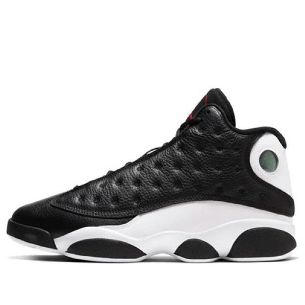 Nike Air Jordan 13 Retro Basketball Sko Til Mænd Sort Hvid