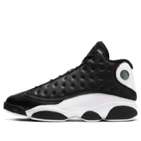 Nike Air Jordan 13 Retro Basketball Sko Til Mænd Sort Hvid