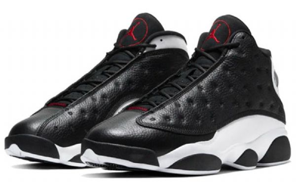 Nike Air Jordan 13 Retro Basketball Sko Til Mænd Sort Hvid